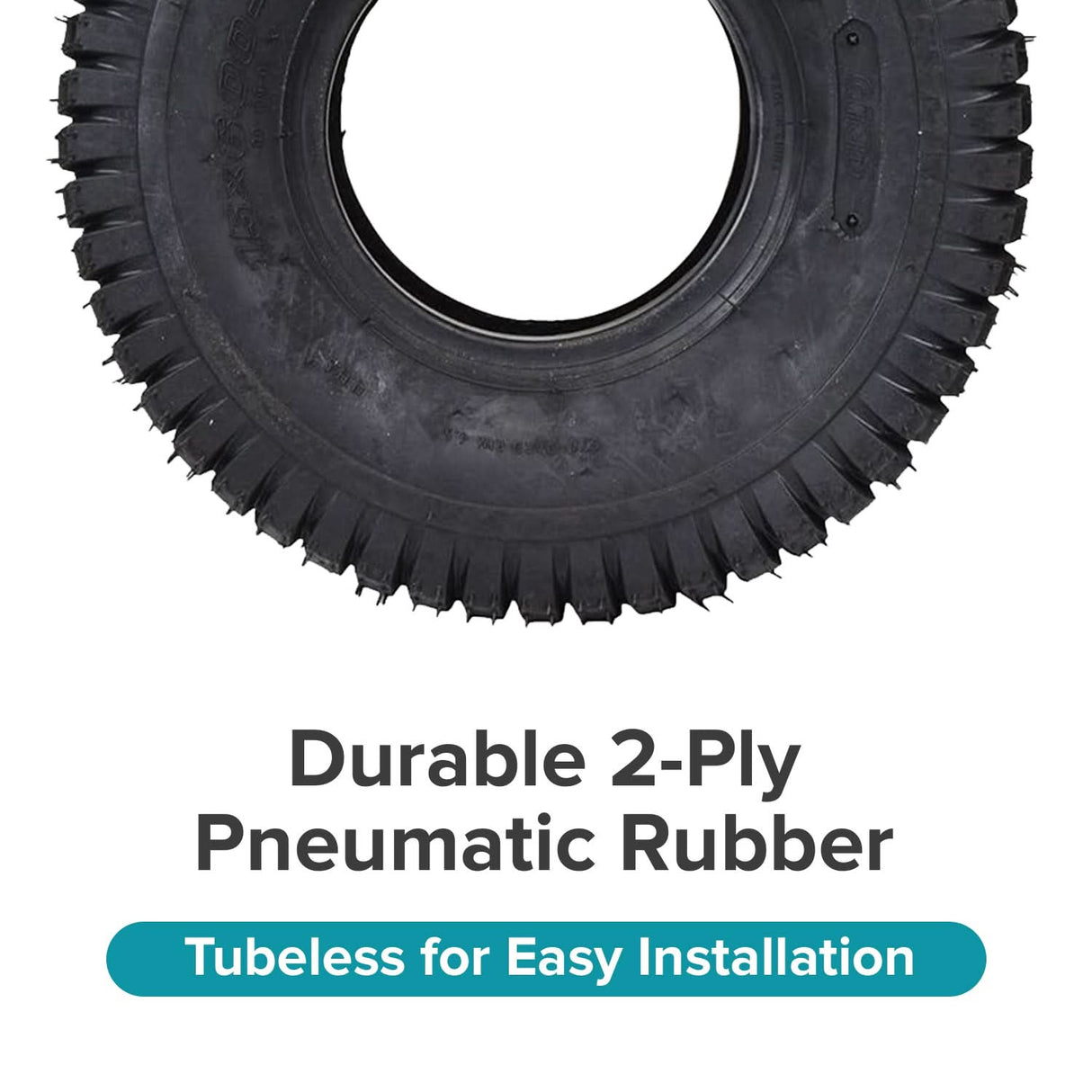 15x6.00-6 Pneumatic Tire for the MotoTec FatBoy Electric Scooter