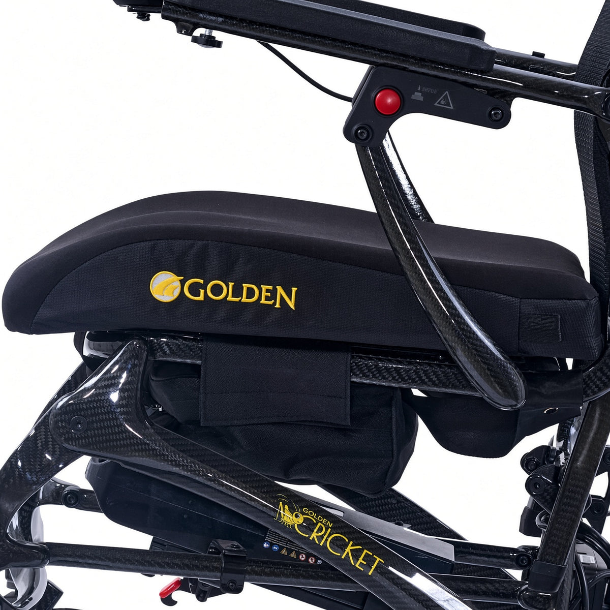 Golden Technologies MBS-0012 Cricket power chair seat cushion, alternate view
