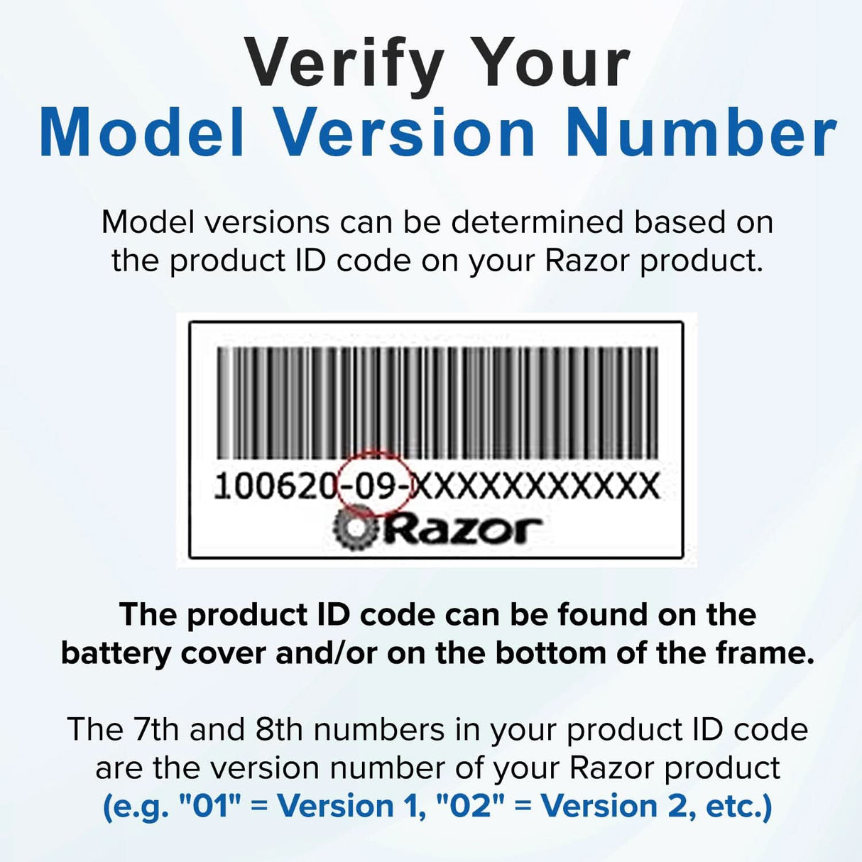 36 Volt Battery Pack for the Razor MX500