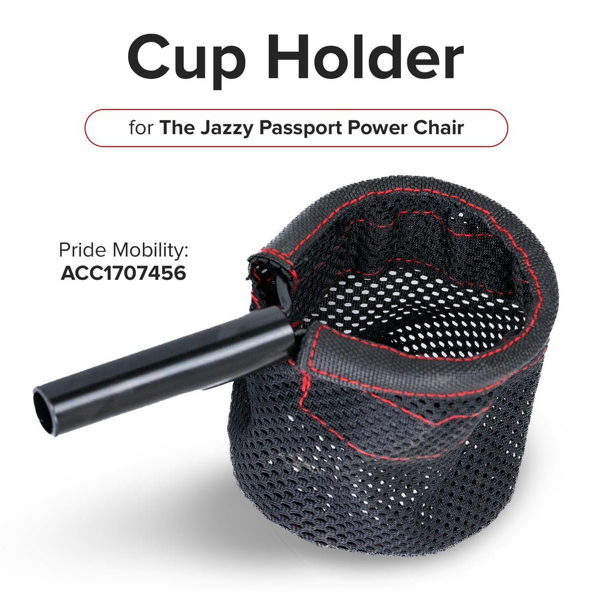Cup Holder for the Jazzy Passport Power Chair (ACC1707456)