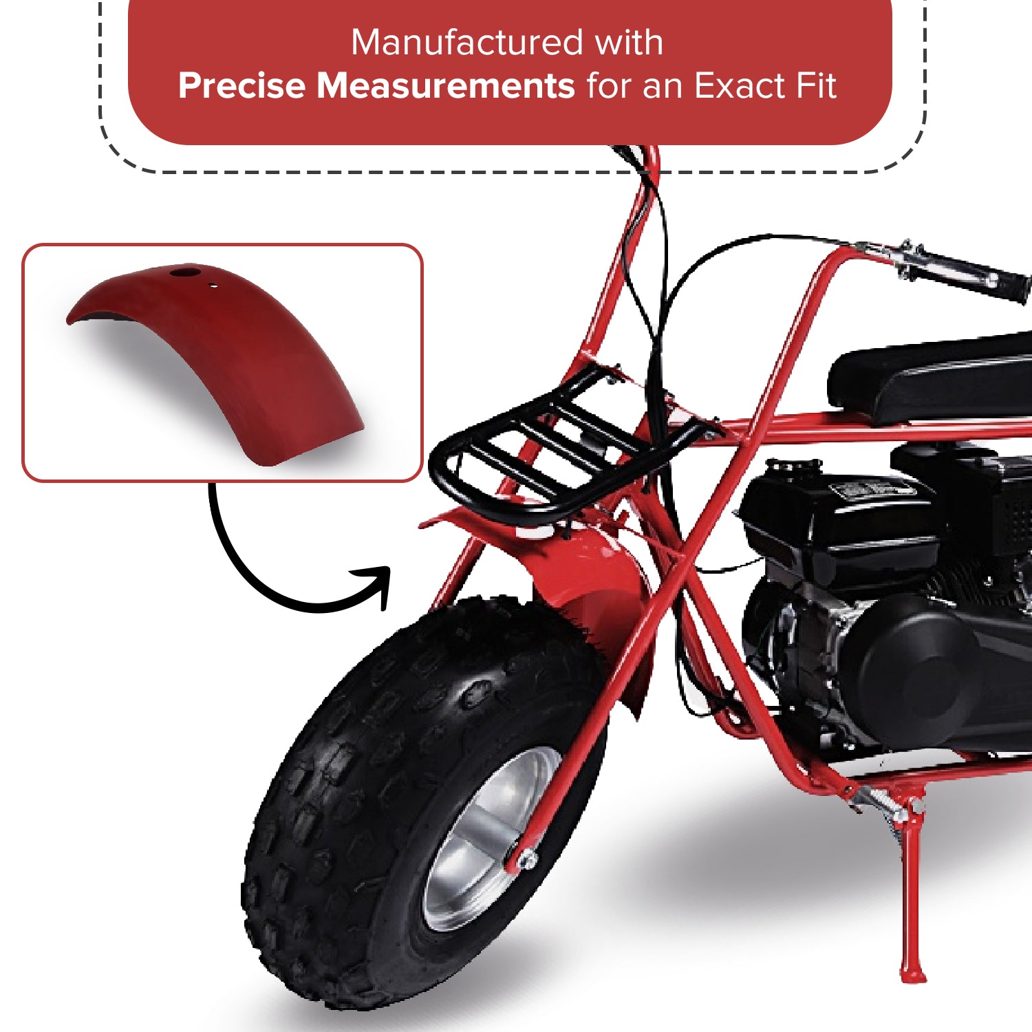 Fender for the Coleman CT200U Trail