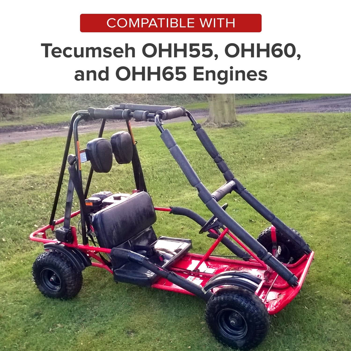 Carburetor 640025A for Tecumseh OHH55, OHH60, and OHH65 Engines