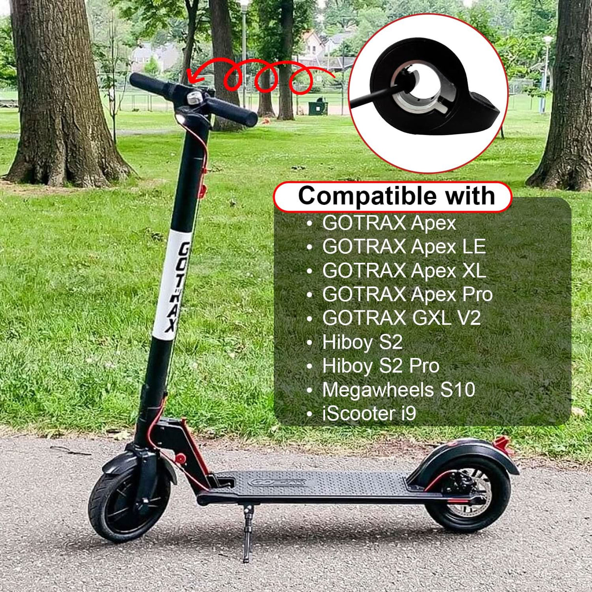 Thumb Throttle for the iScooter i9 Electric Scooter