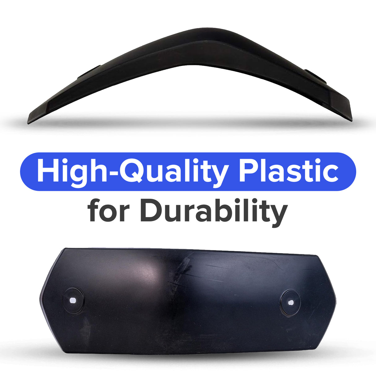 Black Plastic Rear Fender for Baja Doodle Bug DB30 & Coleman CC100X Mini Bikes