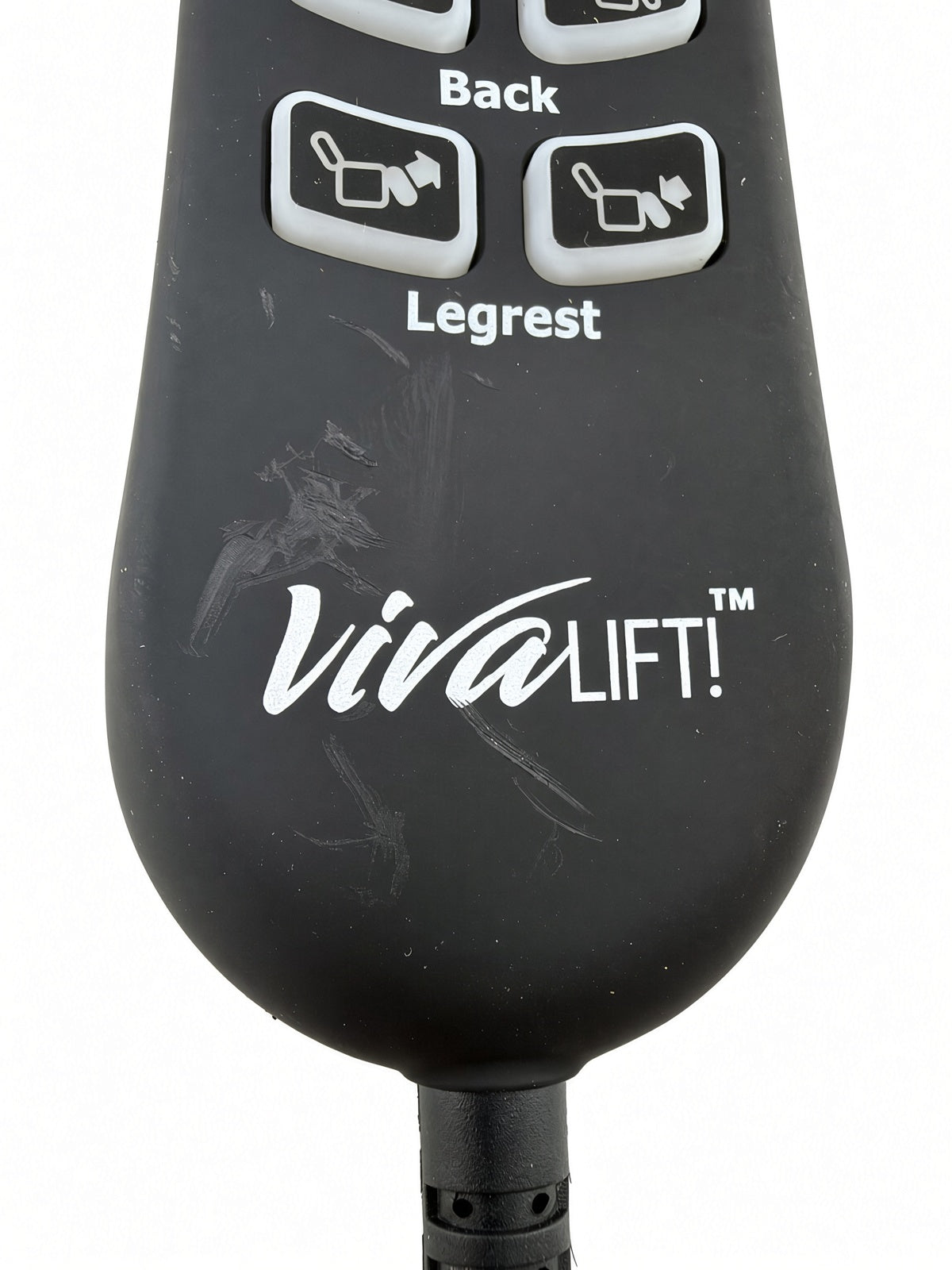 10-Button 5-Pin Replacement Remote Hand Control for Pride VivaLift Lift Chair (Standard & Early Version Viva Lift 2) - (CTL1707190) For Standard & Early Version VivaLift 2 Models (Blemished)