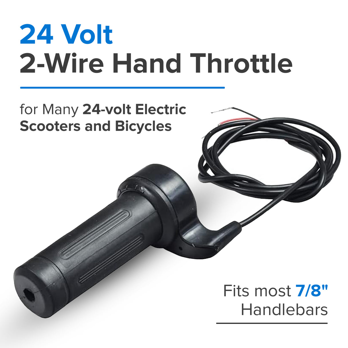 24 Volt 2-Wire Hand Throttle