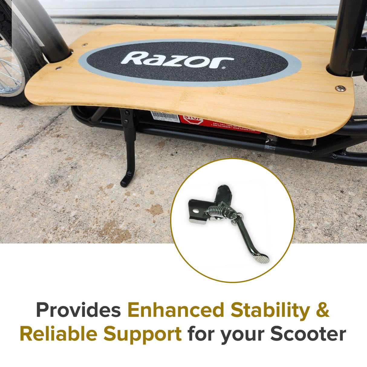 Kickstand with Screws for the Razor EcoSmart Metro