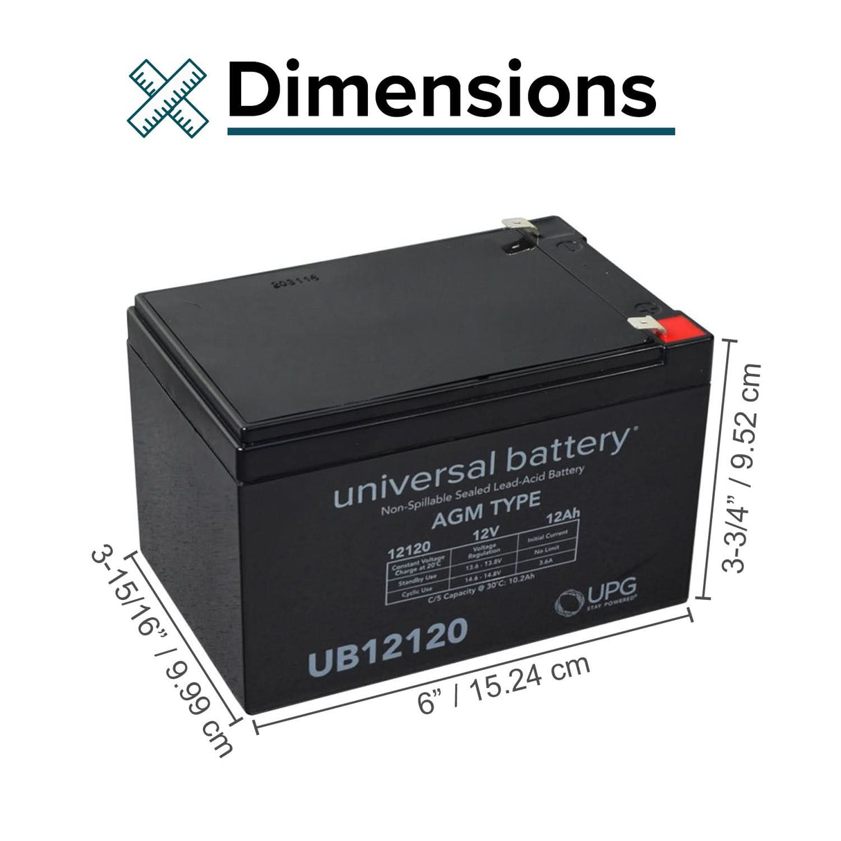12 Ah 36 Volt Razor MX500 & MX650 Battery Pack