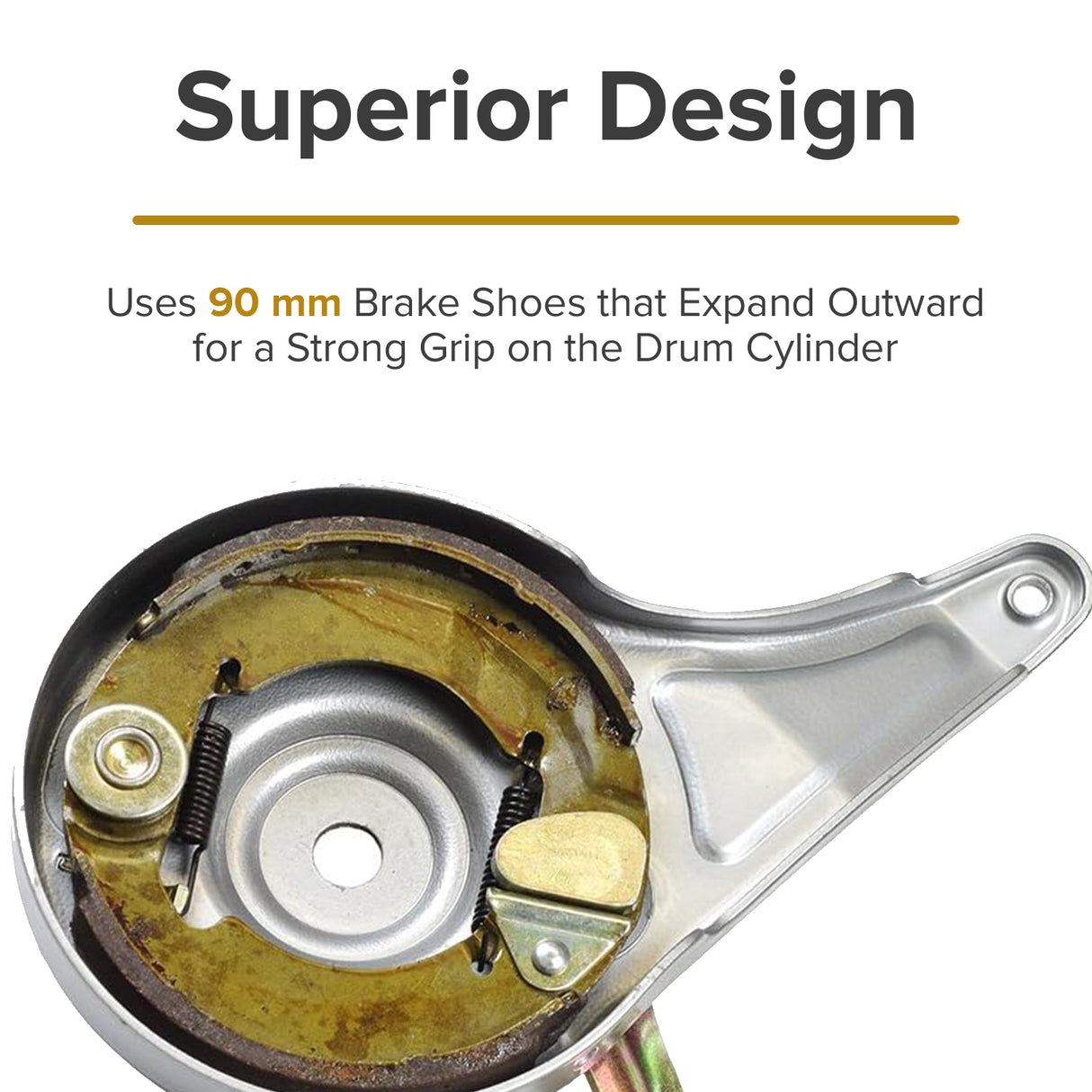 90 mm Drum Brake for the Razor Rambler 16 Electric Mini Bike