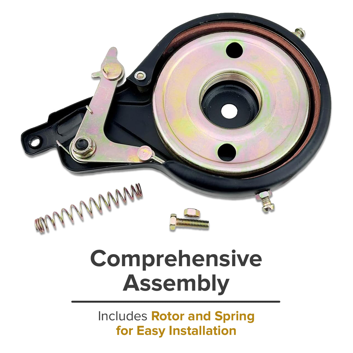 90 mm Rear Band Brake Assembly with Rotor & Spring
