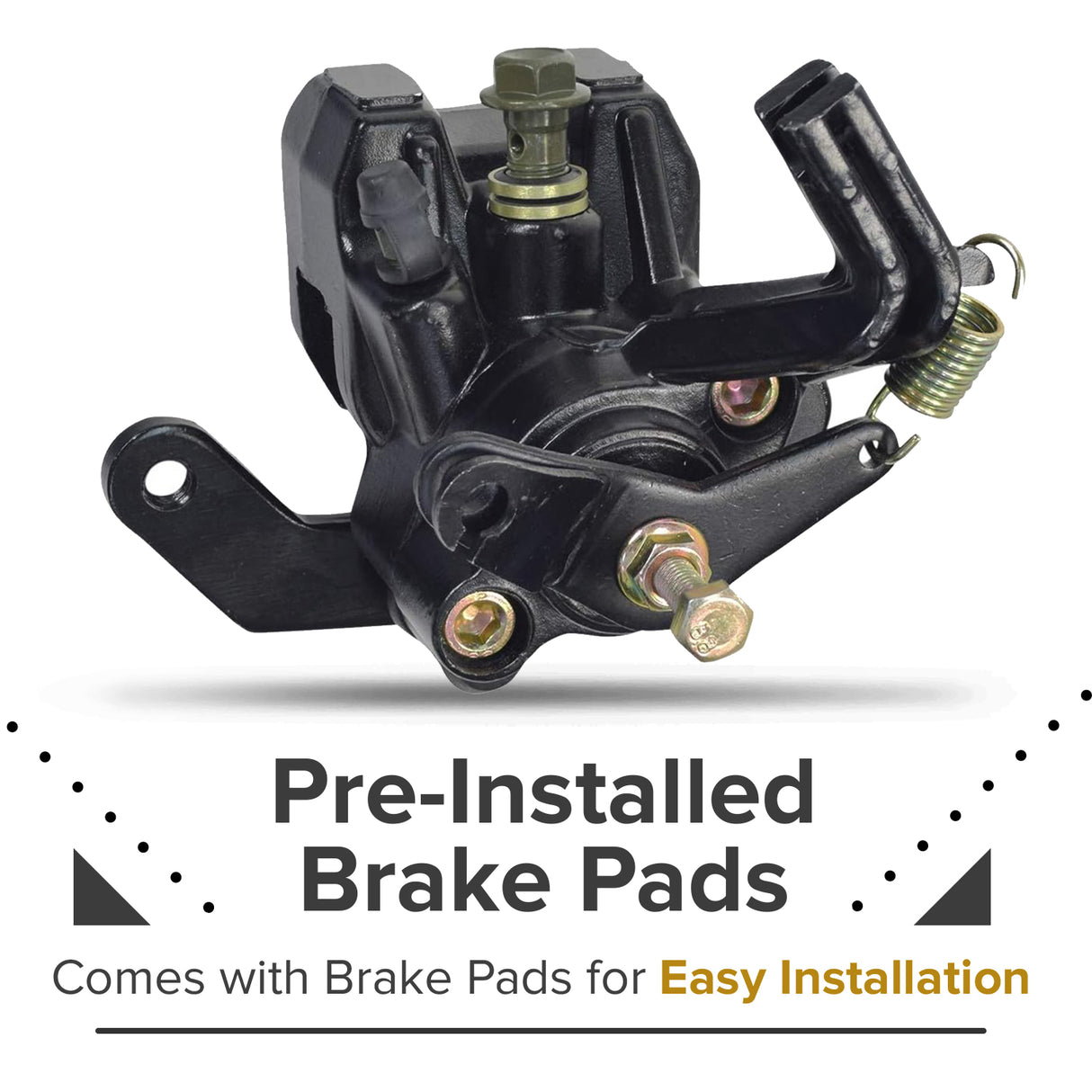 Rear Brake Caliper for 150cc Kandi Go-Karts & Dune Buggies