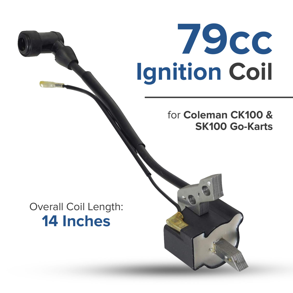 79cc Ignition Coil for Coleman CK100 & SK100 Go-Karts