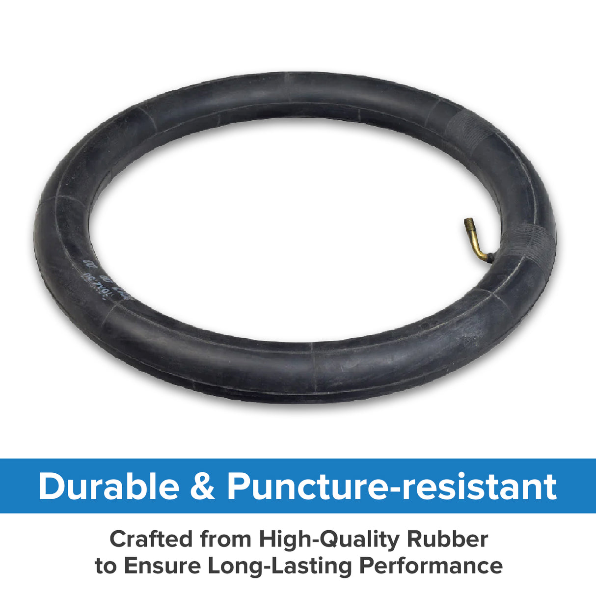 16x2.15/2.50 Inner Tube with Angled Valve Stem