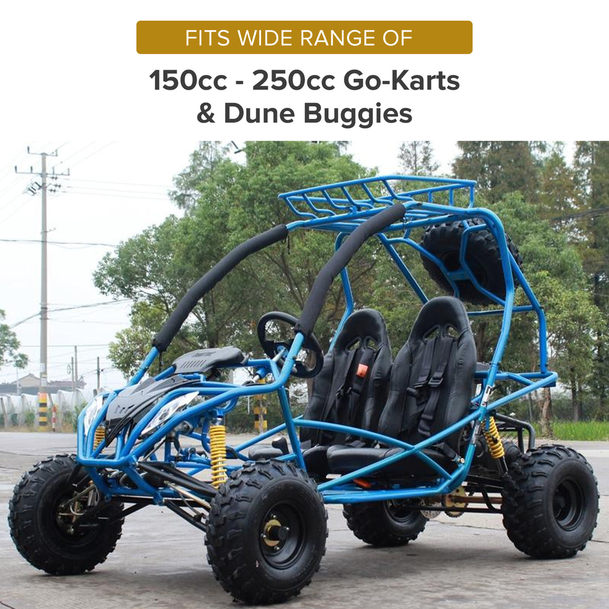 Hydraulic Master Brake Cylinder for 150cc - 250cc Go-Karts & Dune Buggies