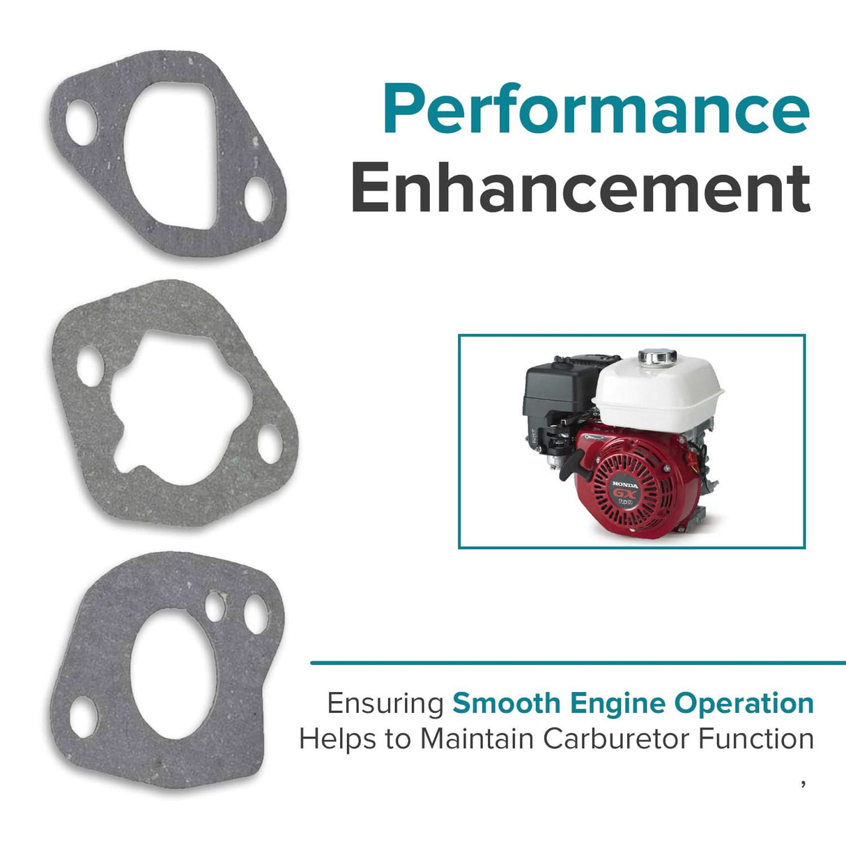 Carburetor Gasket Kit for Honda GX160 Engines