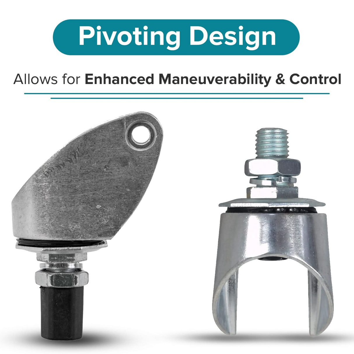 Front/Rear Caster Fork for the Razor Crazy Cart XL (Versions 1+)