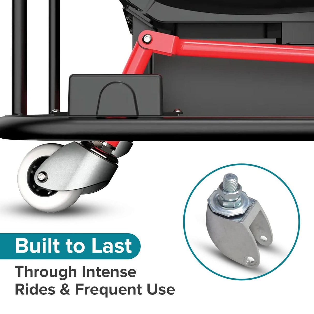 Front/Rear Caster Fork for the Razor Crazy Cart XL (Versions 1+)