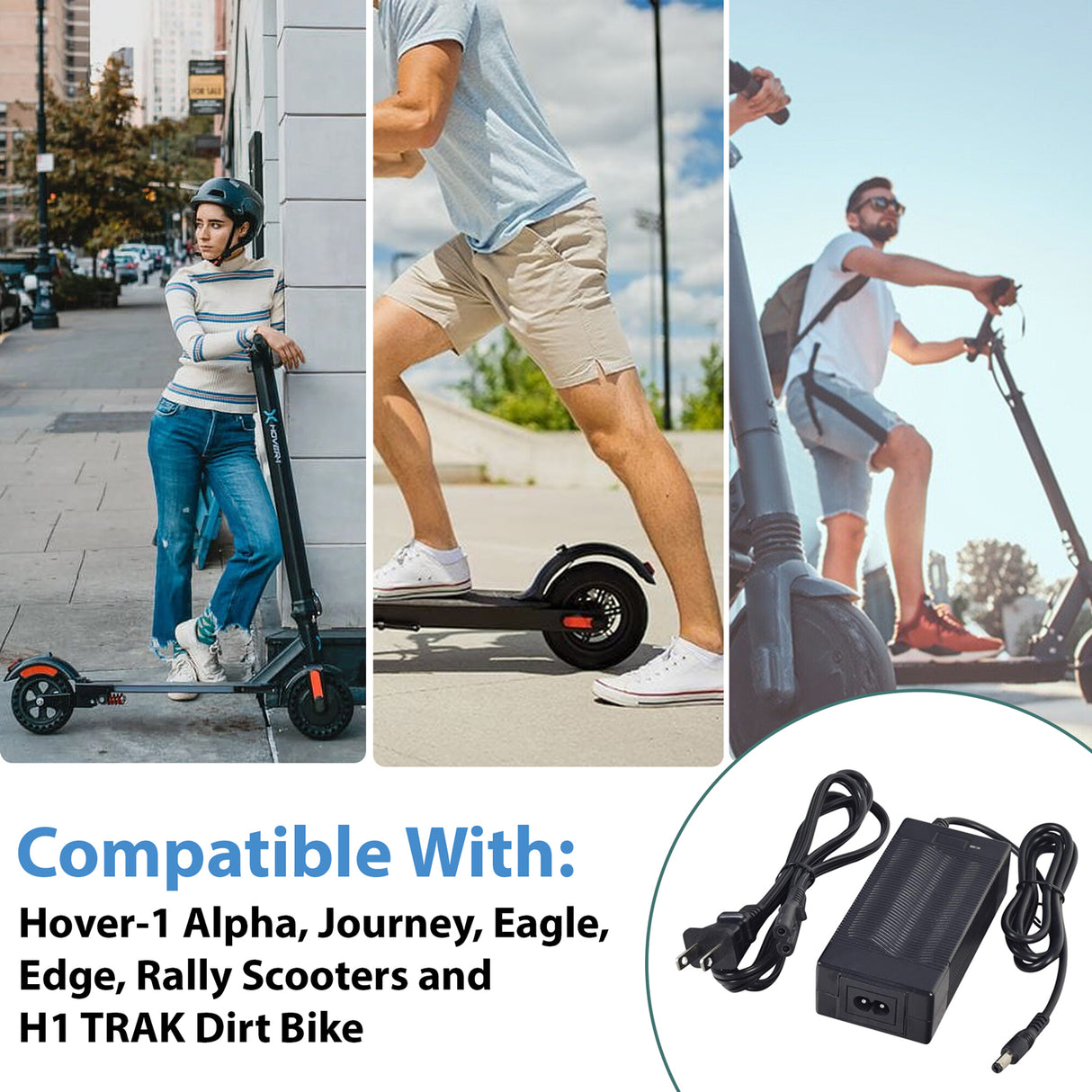 42 Volt Charger for the iScooter i9 Electric Scooter