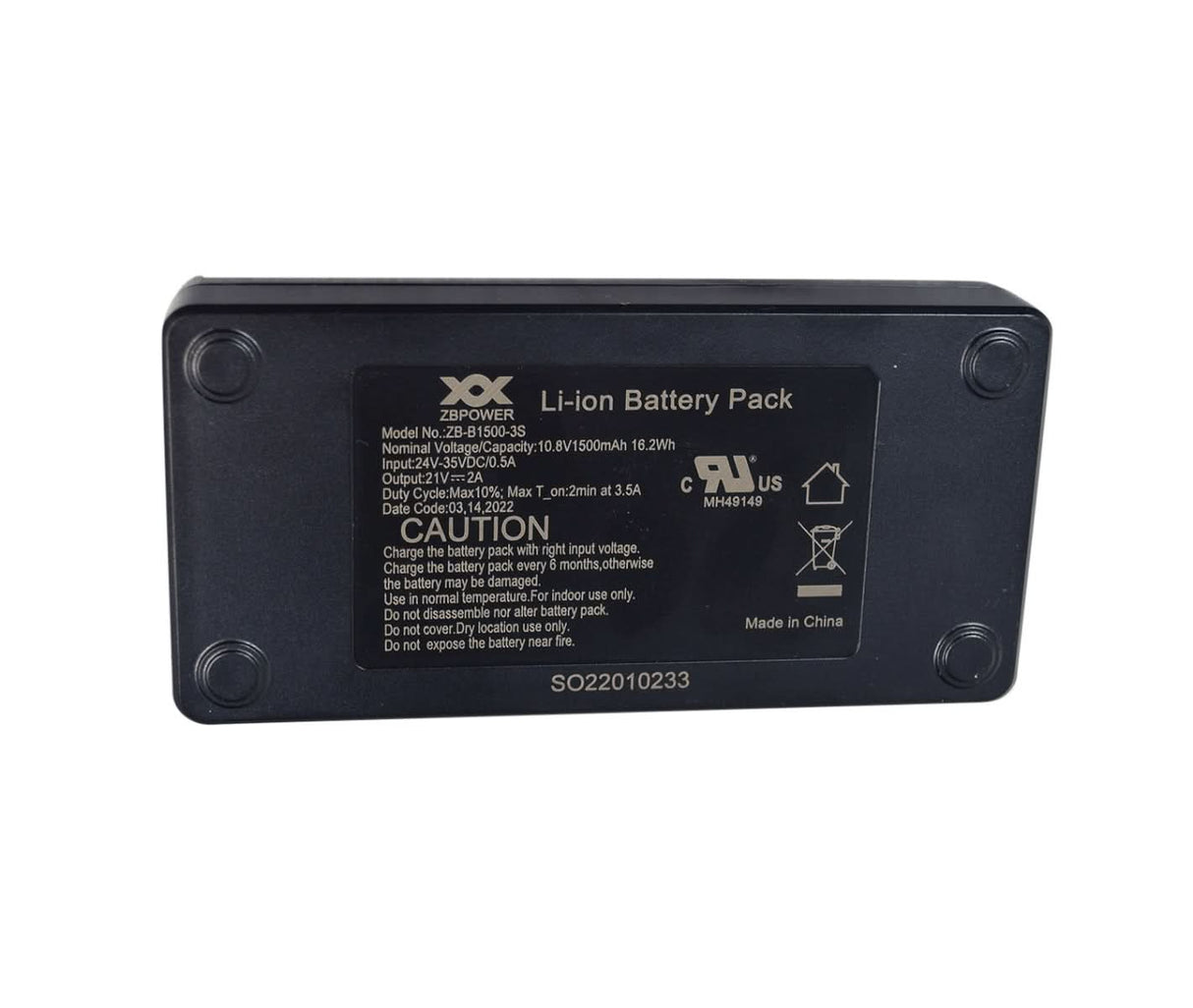 OEM Pride BAT1707202 lithium backup battery