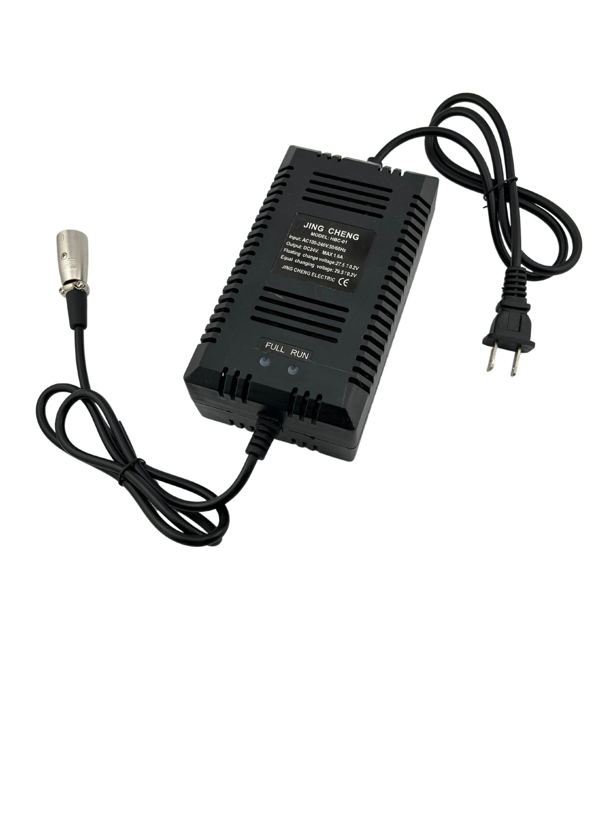 24 Volt 1.6 Amp XLR Battery Charger for EVO Electric Scooters
