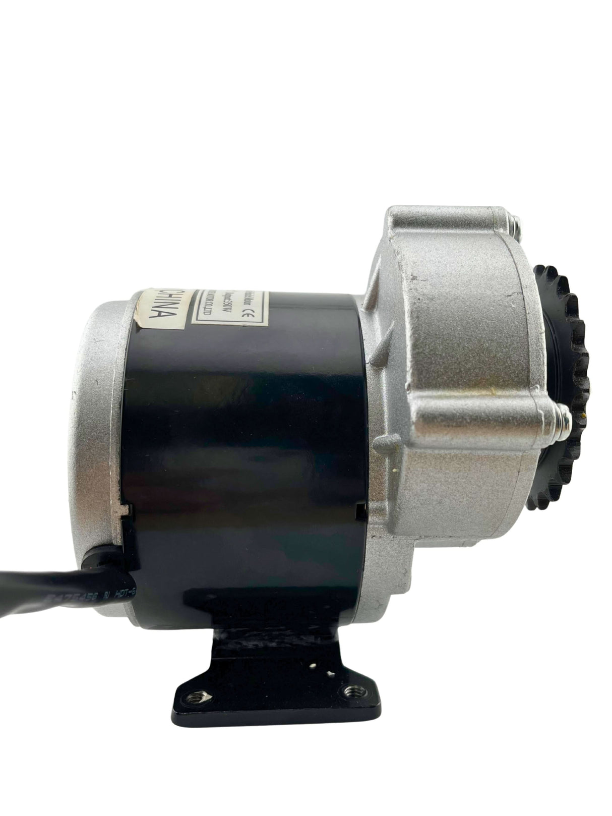 24 Volt 350 Watt MY1016Z3 Gear Reduction Electric Motor with 25 Tooth 8 mm 05T Chain Sprocket for the Razor Dirt Quad