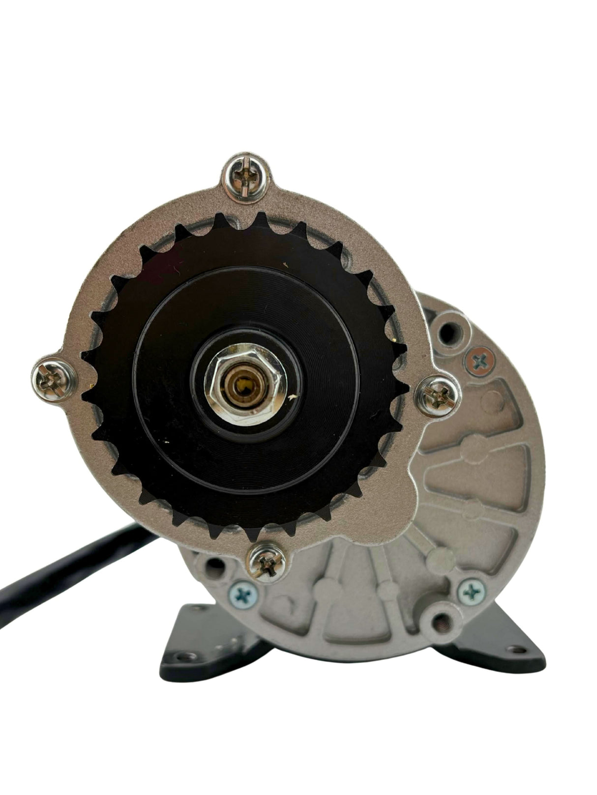 24 Volt 350 Watt MY1016Z3 Gear Reduction Electric Motor with 25 Tooth 8 mm 05T Chain Sprocket for the Razor Dirt Quad