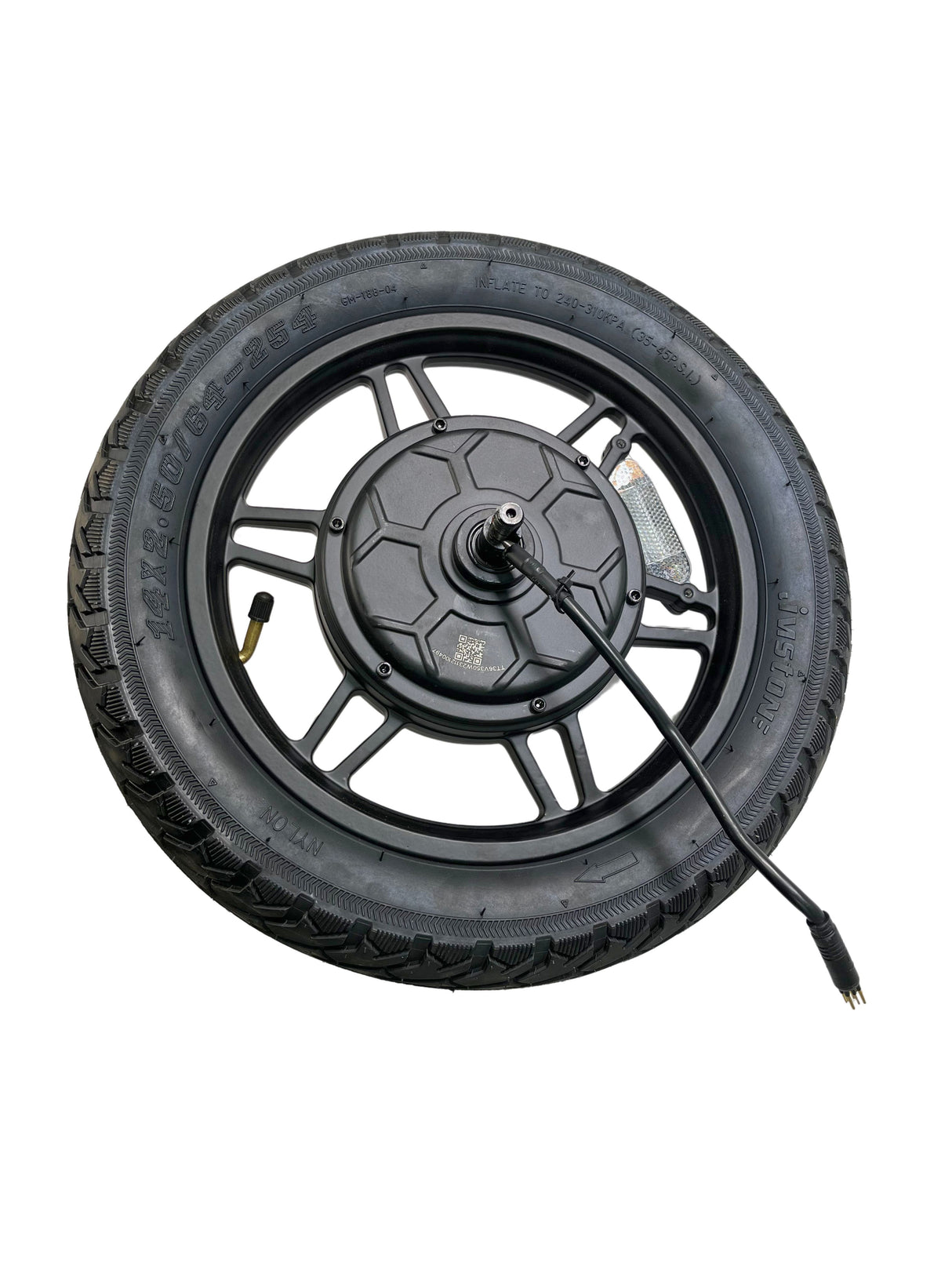 36 Volt 350 Watt Rear Wheel with Hub Motor & Brake Assembly for the GOTRAX Astro Electric Scooter