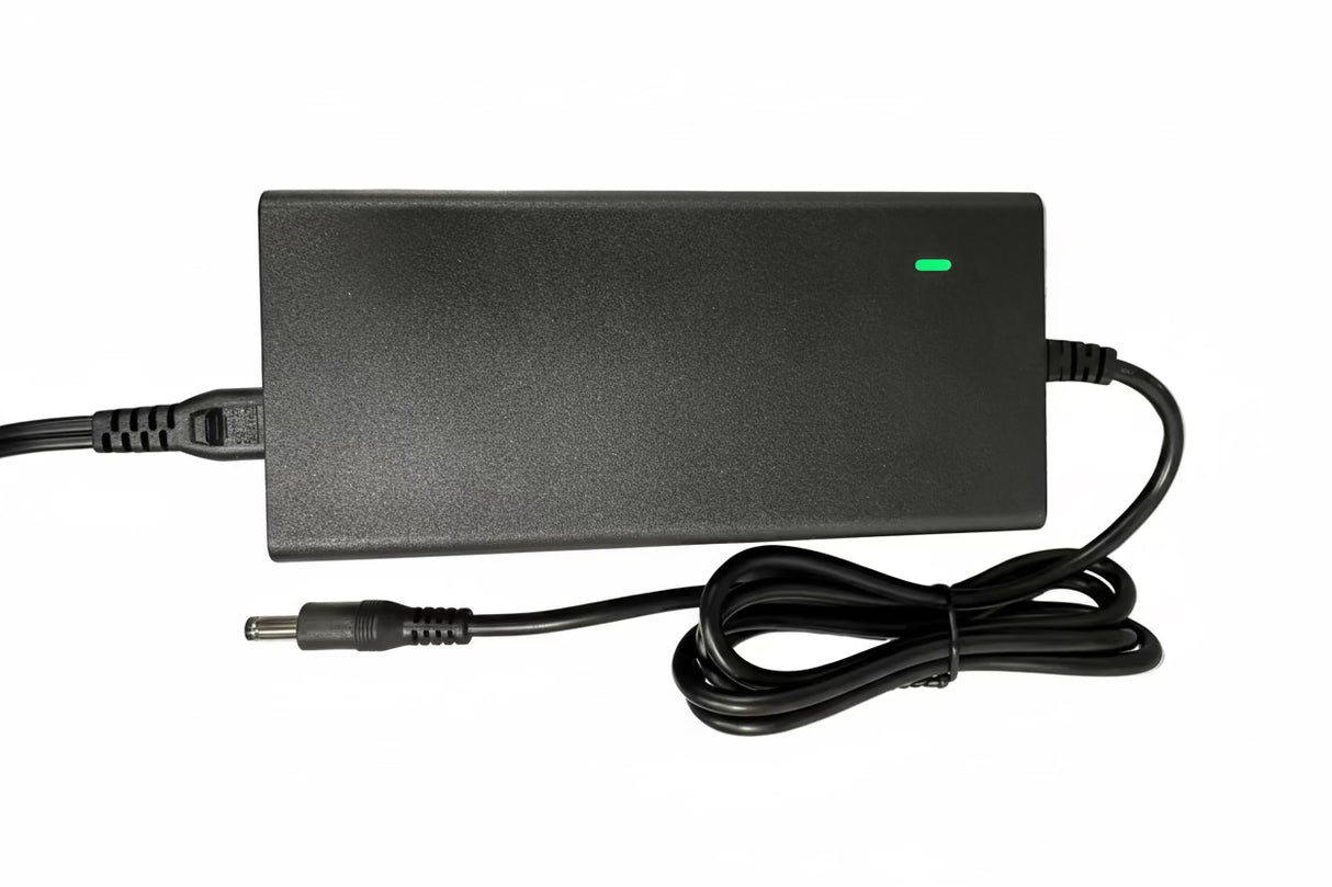 54.6 Volt 2.0 Amp Coaxial Lithium Battery Charger for Caroma P1, P5, & P7 Electric Scooters