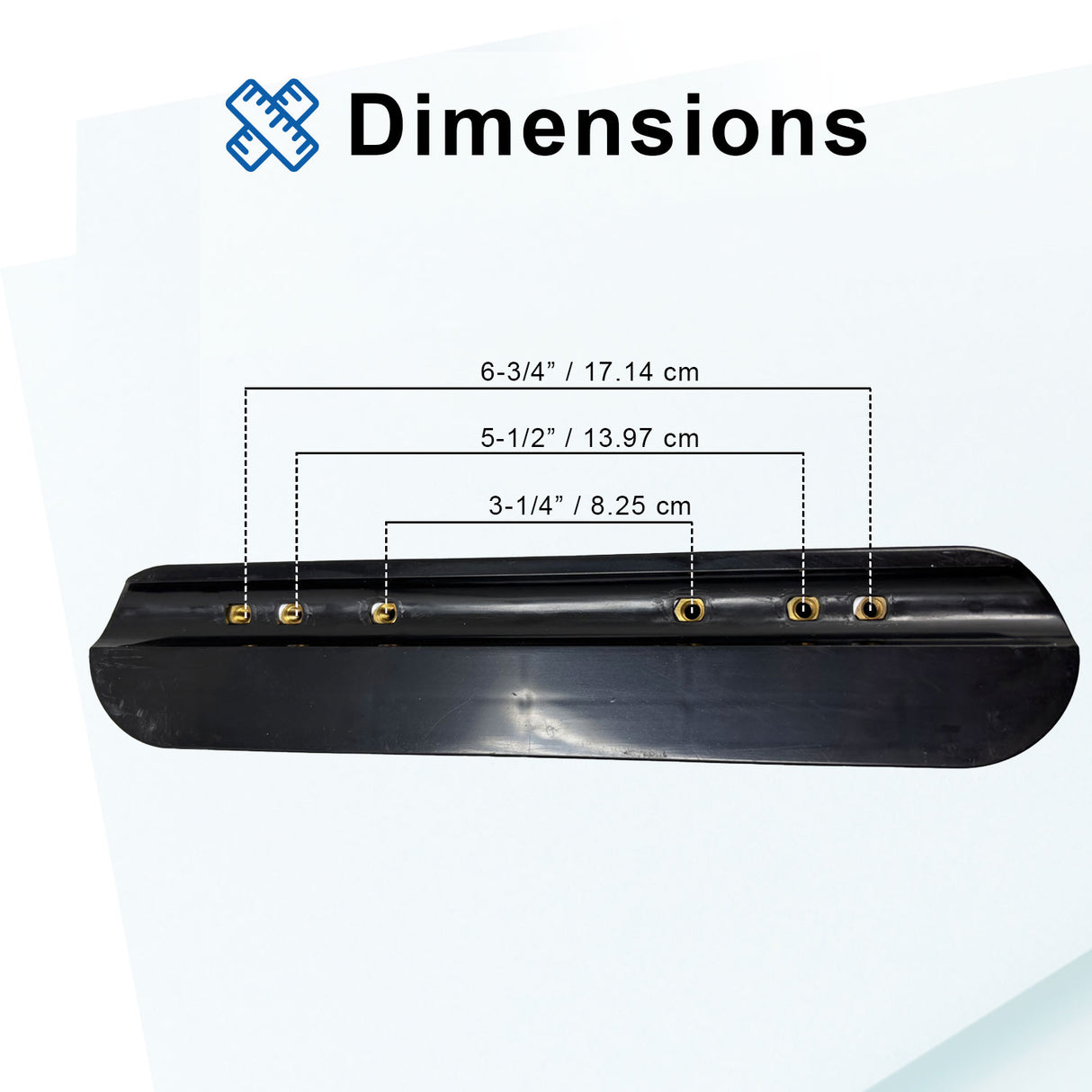 10" Desk Length Armrest Pad for eWheels EW-M33 & EW-M34 Scooters (Set of 2)