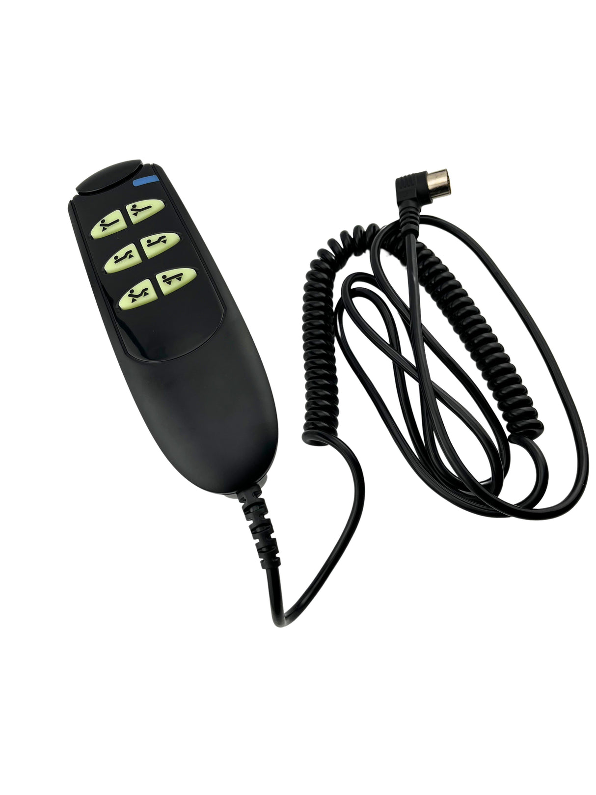 6-Button 5-Pin Hand Control Pendant for the Drive Medical Delta Ultra-Light 1000 Semi-Electric Hospital Bed