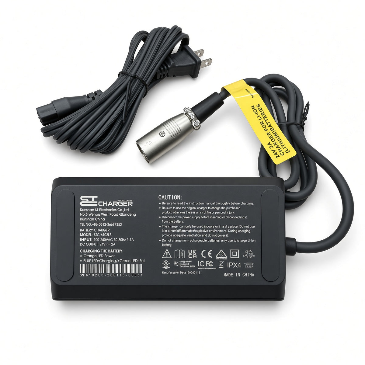 Replacement battery charger for the Drive ZooMe Flex, for lithium battery models only