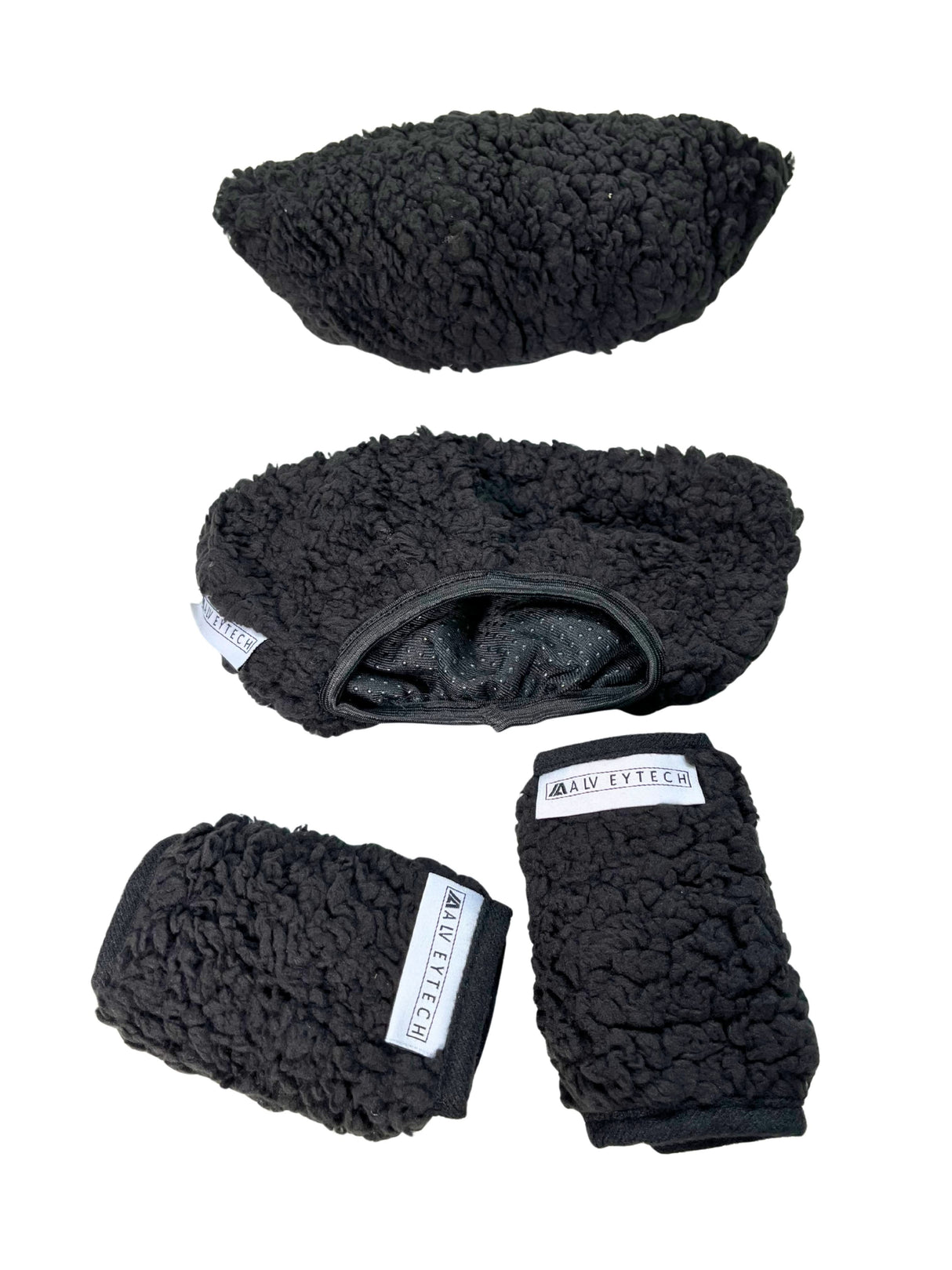 Fleece Underarm Pad & Hand Grip Crutch Covers (Set of 2)