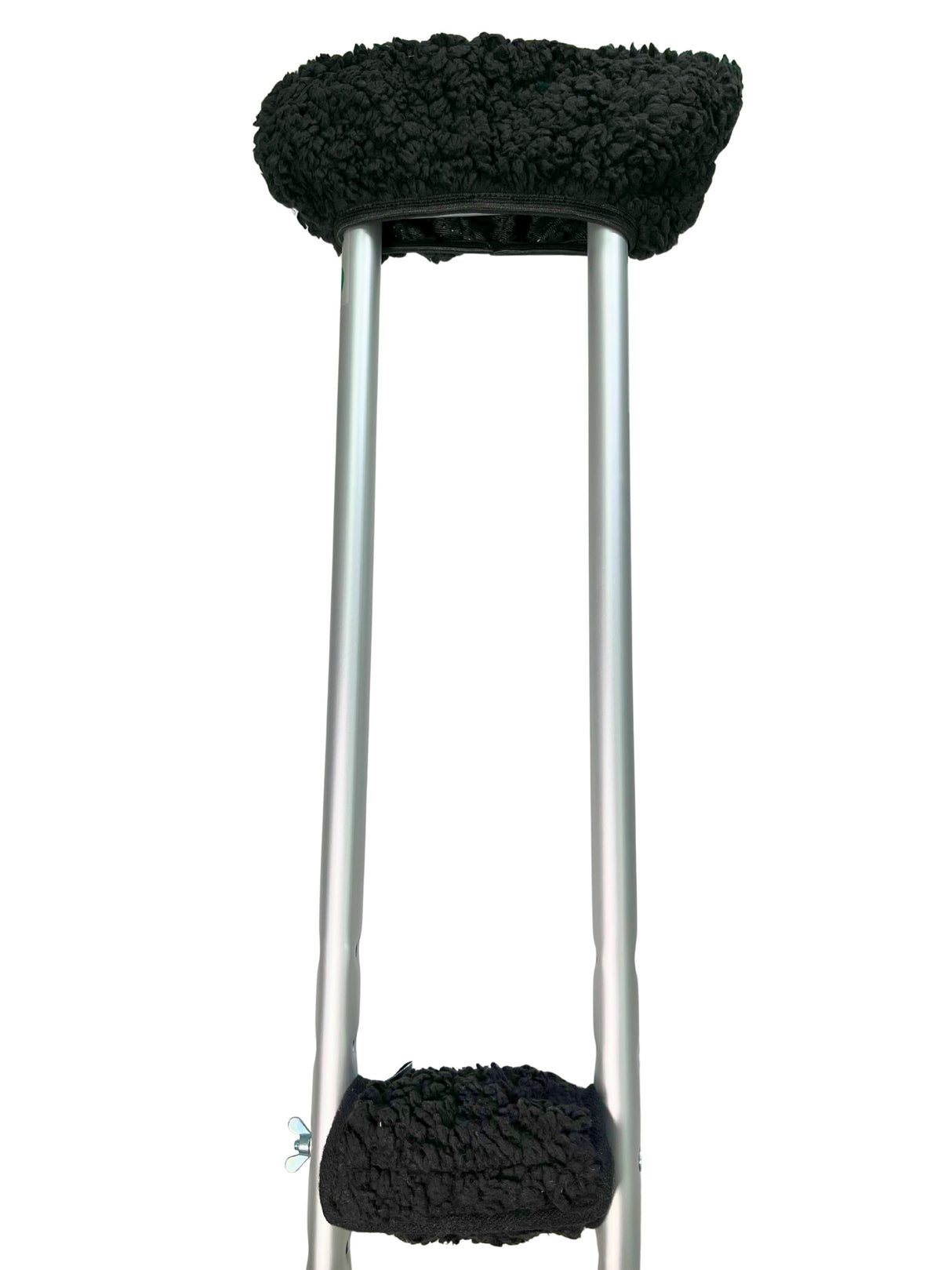 Fleece Underarm Pad & Hand Grip Crutch Covers (Set of 2)