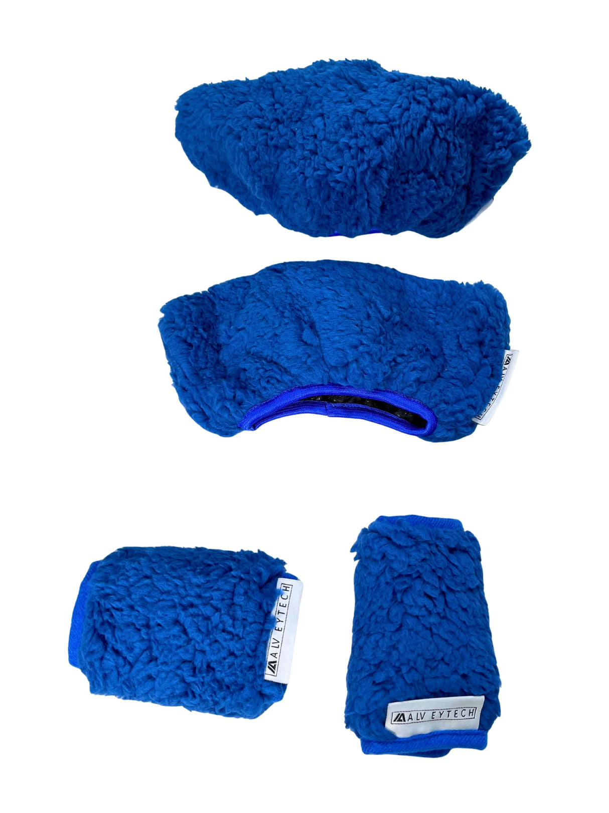 Fleece Underarm Pad & Hand Grip Crutch Covers (Set of 2)