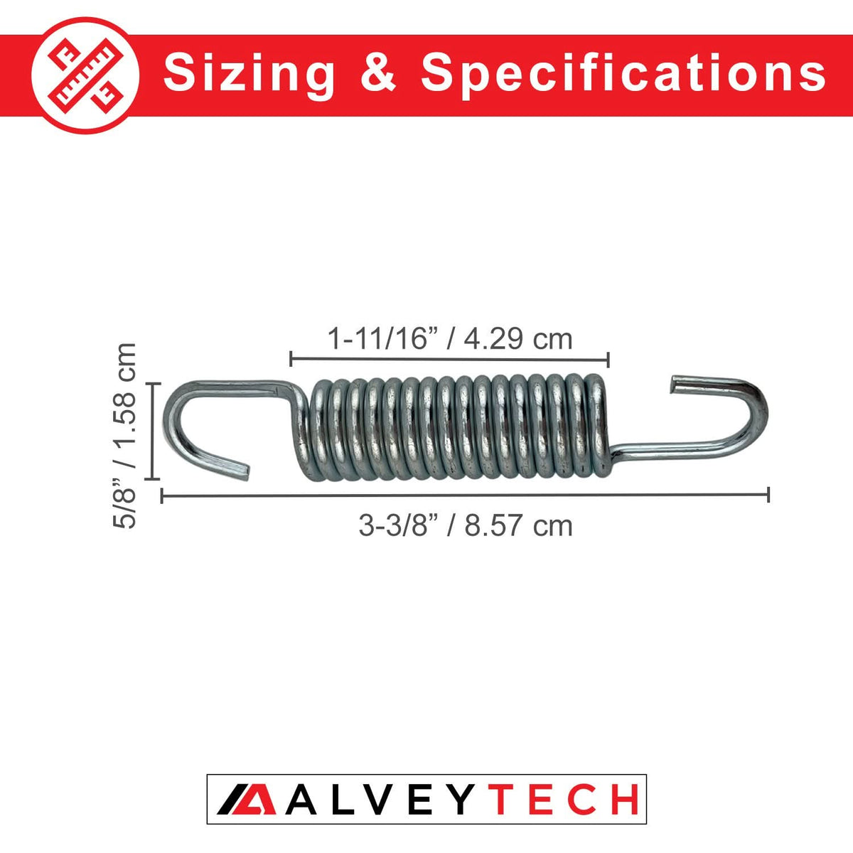 Kickstand Spring for the Fit Right FRP DB001 50cc Dirt Bike -- TOO SHORT FOR FRP DBOO1