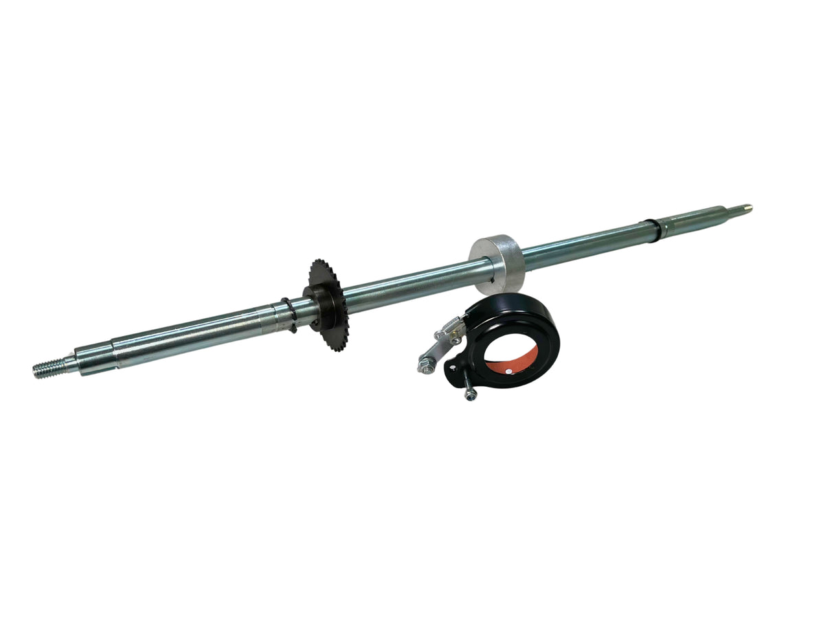 Rear Axle with Brake Drum & Sprocket for the Razor Ground Force Rad Rod (Versions 17+)