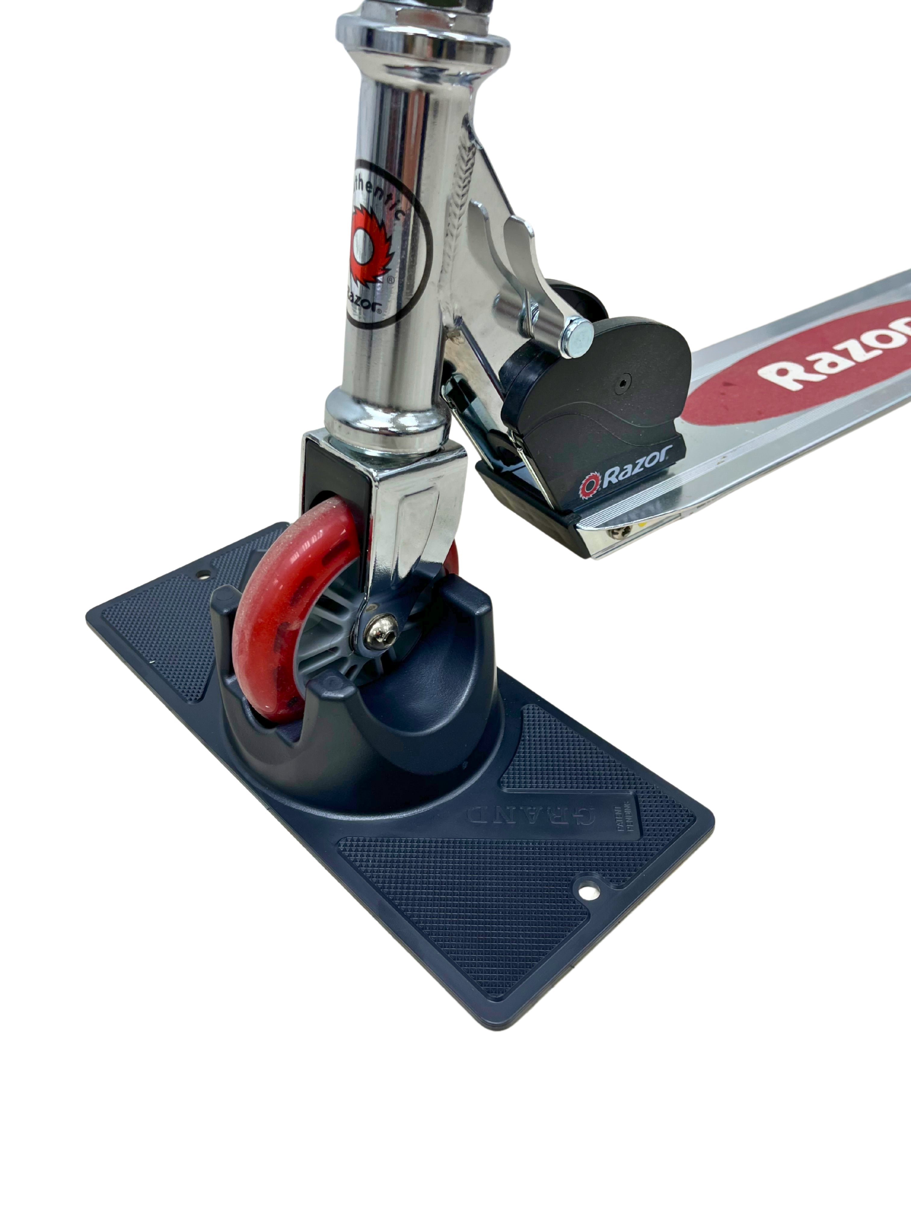 Black Kick Scooter Stand for Scooters with 98mm Wheels