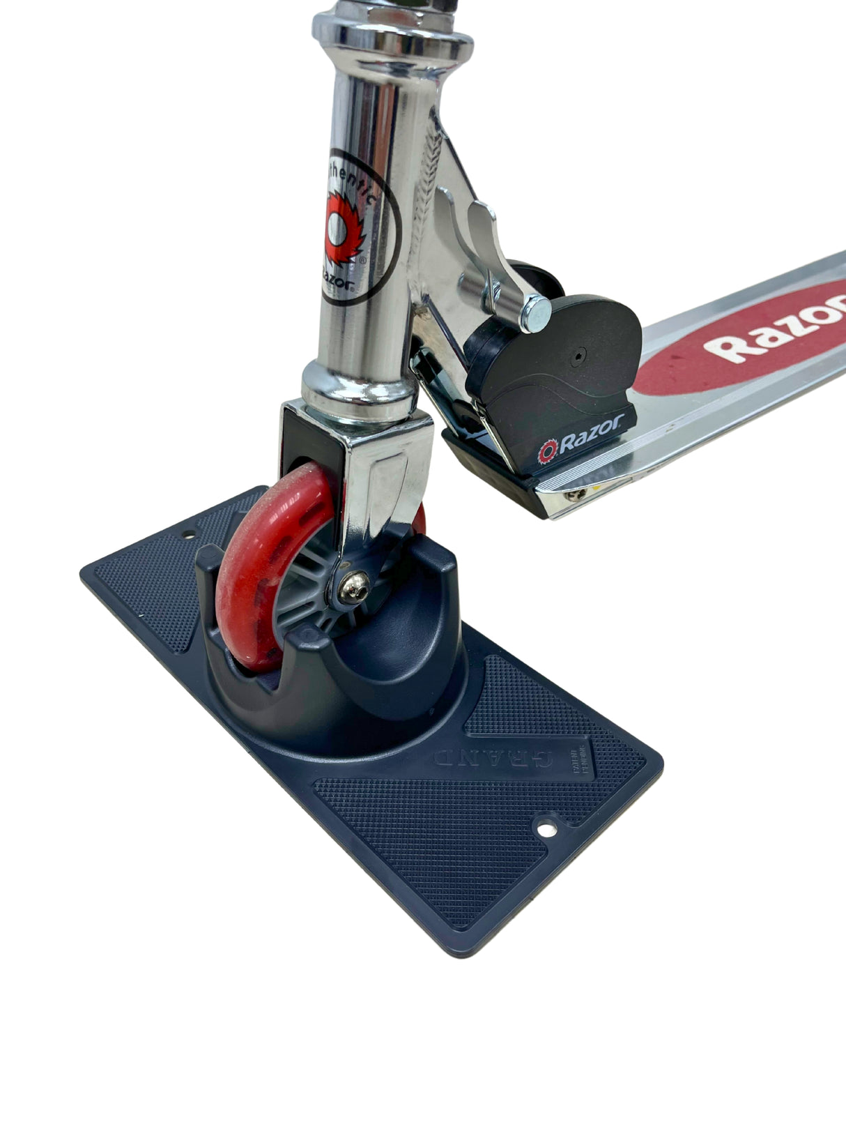 Black Kick Scooter Stand for Scooters with 98mm Wheels