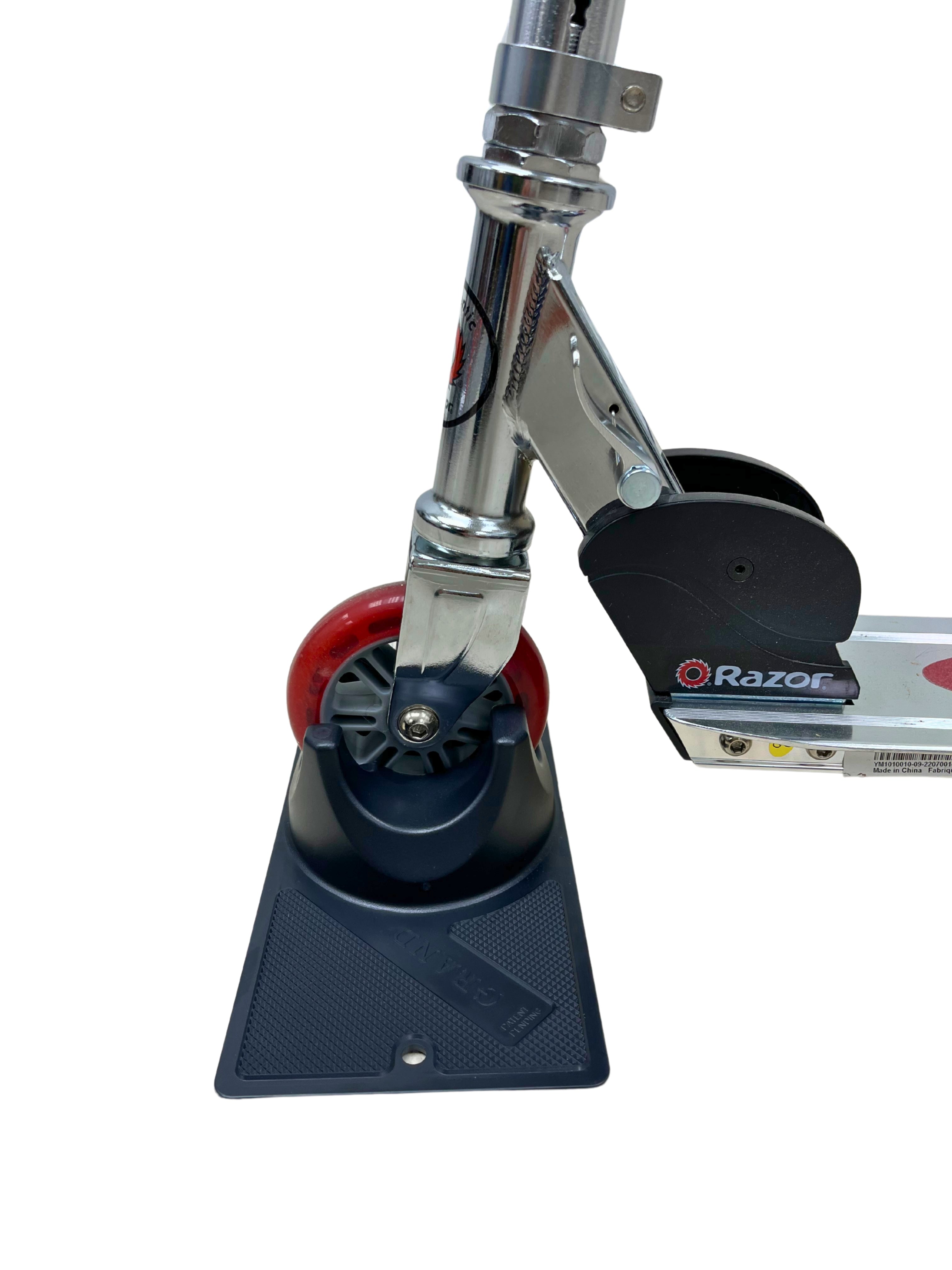 Black Kick Scooter Stand for Scooters with 98mm Wheels