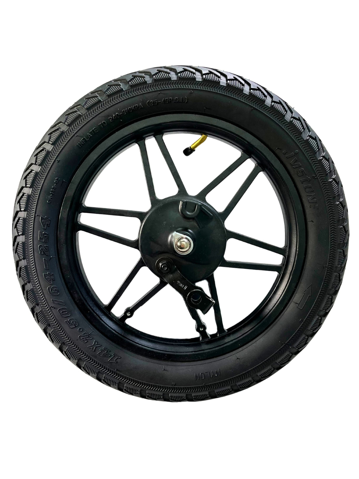 14" Front Wheel Assembly with 14x2.50 Tire for the GOTRAX Flex Electric Scooter