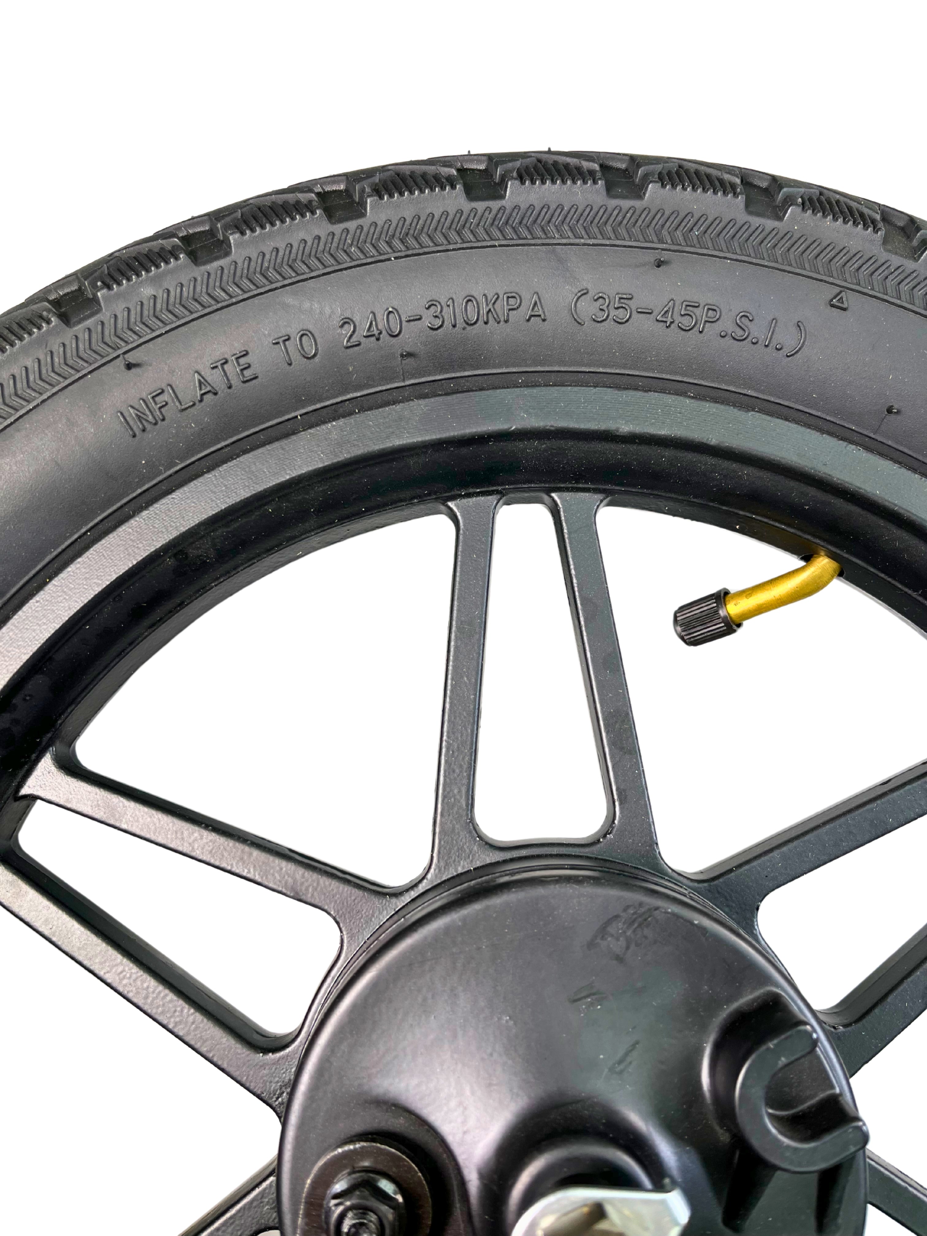 14" Front Wheel Assembly with 14x2.50 Tire for the GOTRAX Flex Electric Scooter