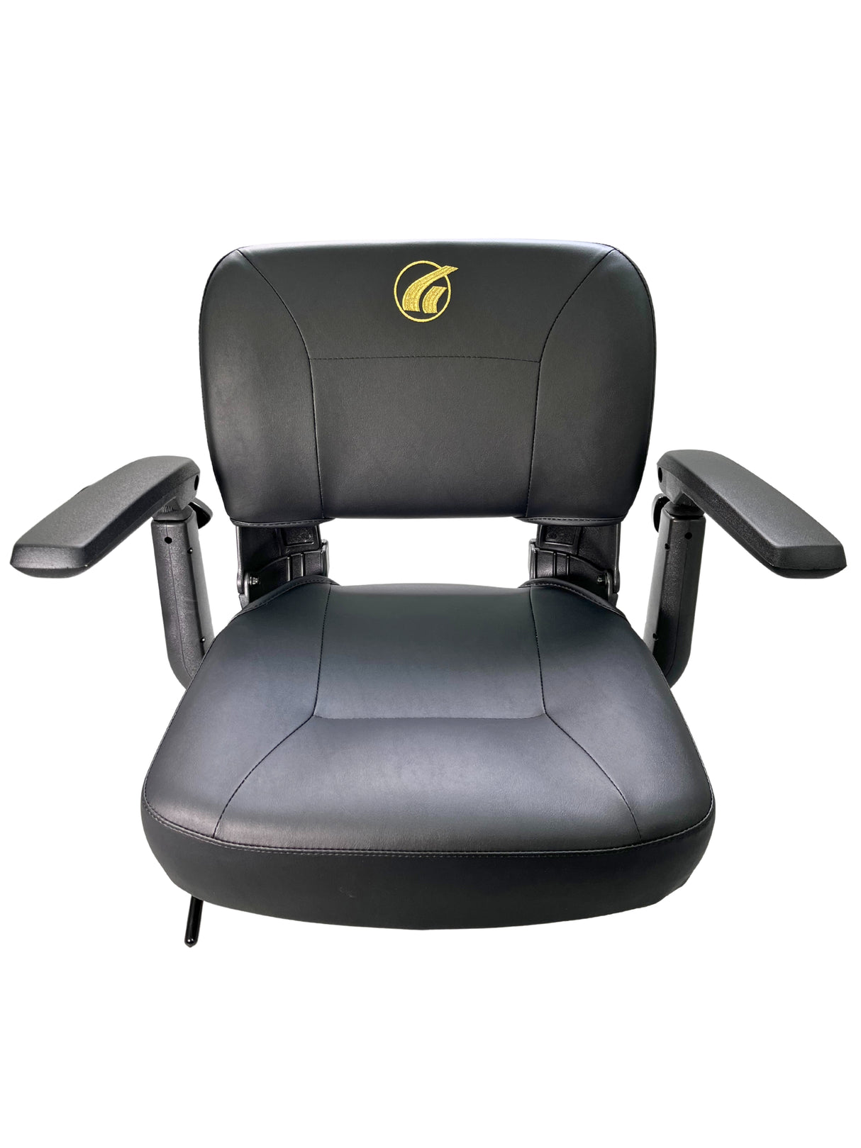 Black Seat & Seat Swivel Base Assembly for Golden Technologies Mobility Scooters (SN4-BLK-1816-R4A)