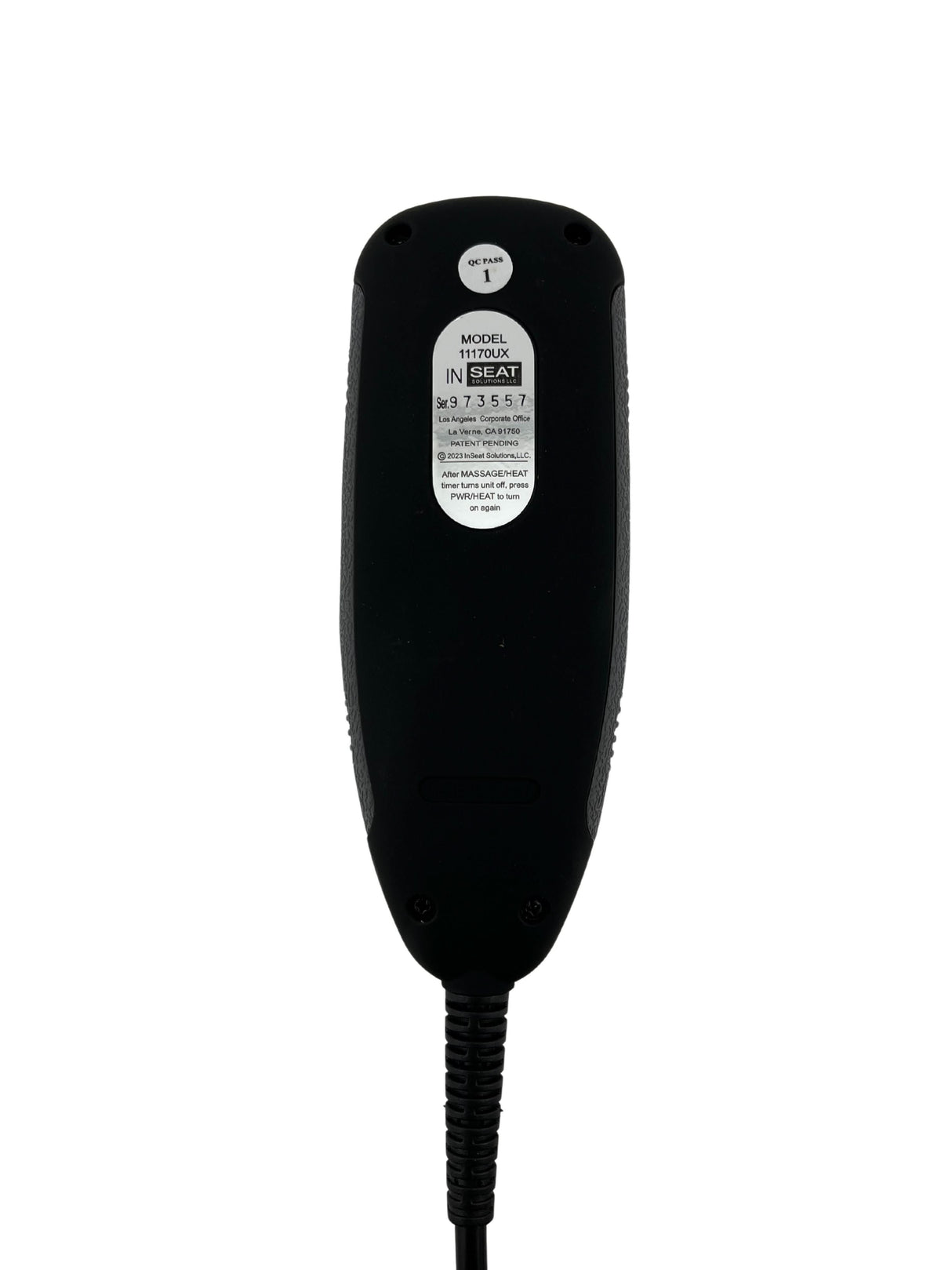 Deluxe Heat & Massage Accessory Hand Control for Golden Technologies Lift Chairs - Model 11170UX (HV3001)