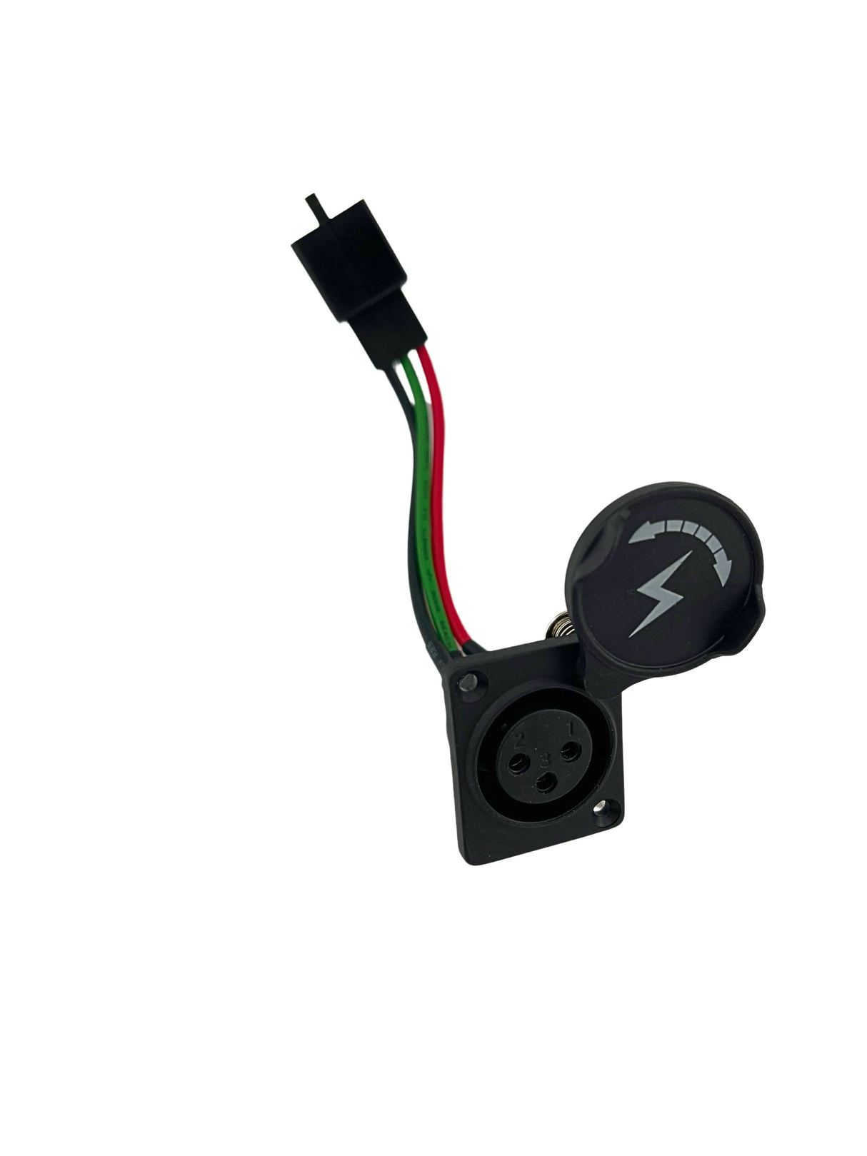 Charging Port for Golden Buzzaround XL (GB117) & Buzzaround LT (GB107D) Scooters (MBE-BZ-CP)