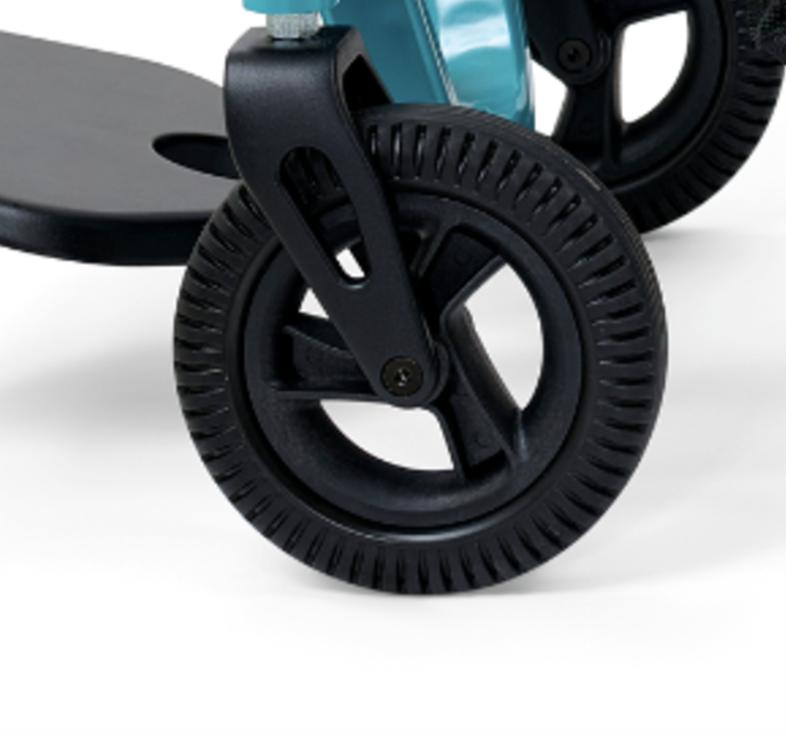 Front caster wheel assembly