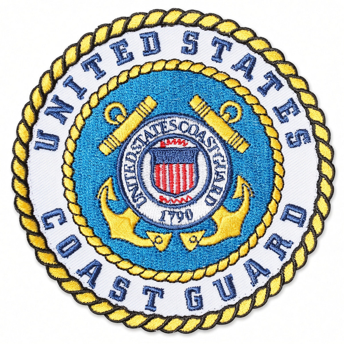 ACC140239 - 4" U.S. Coast Guard Military Patch for Pride Power Chairs & Scooters