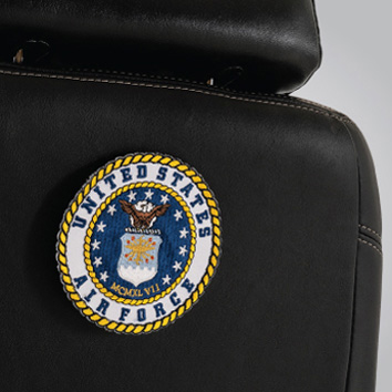 ACC140240 - 4" U.S. Air Force Military Patch for Pride Power Chairs & Scooters