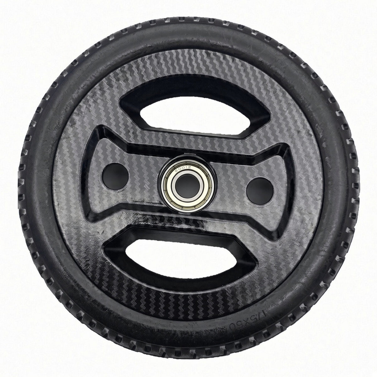 Pride Mobility WHL2402047 replacement front wheel for Go-Go Carbon mobility scooter
