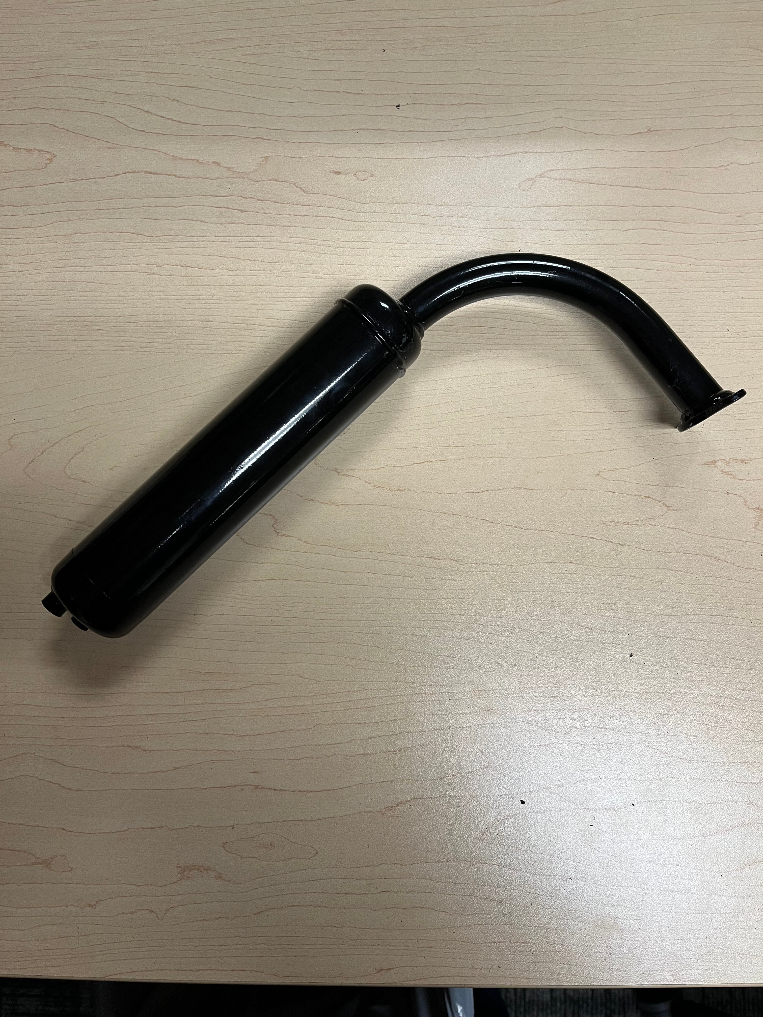 Exhaust Pipe & Muffler for 48cc - 80cc 2-Stroke Bicycle Engine Kits (Blemished)