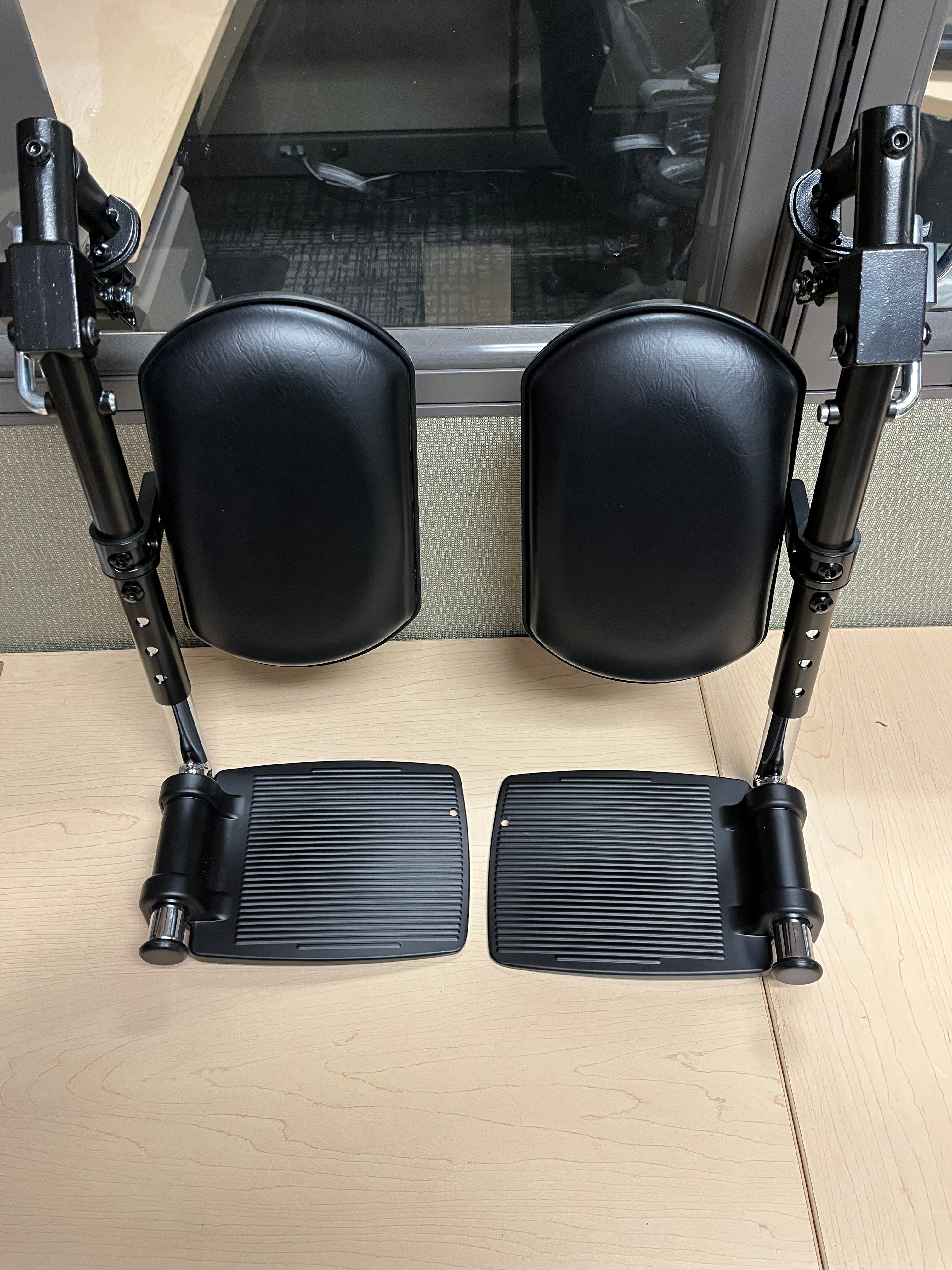 Elevating Leg Rests with Calf Pad for Jazzy and Jet Power Chairs (Set of 2) (Blemished)